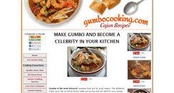 Desktop Screenshot of gumbocooking.com